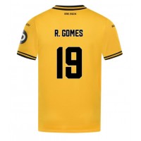 Wolves Rodrigo Gomes #19 Hjemmebanetrøje 2024-25 Kortærmet